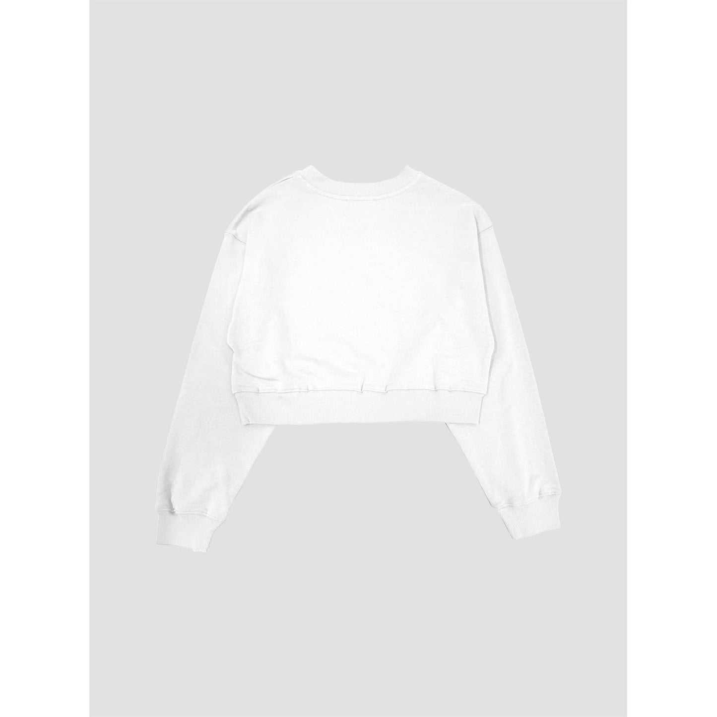 Organic Cotton Cropped Crewneck (AAD122)