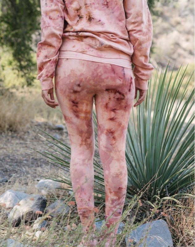 Organic Rhea Leggings Hand Dyed in 8 colors