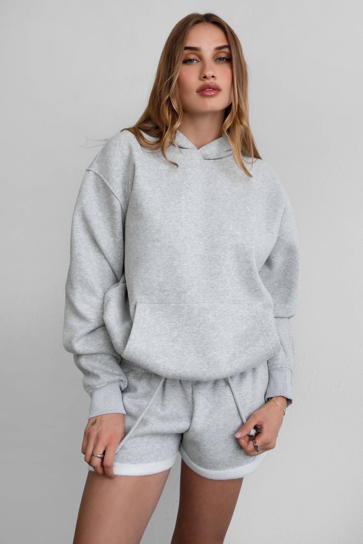 DAMI Cloud Fleece Classic Oversized Hoodie Kangaroo Pocket