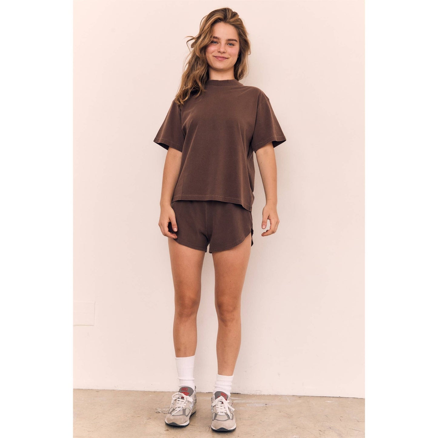 Mineral Washed Blank Cotton Tee (AAC097)