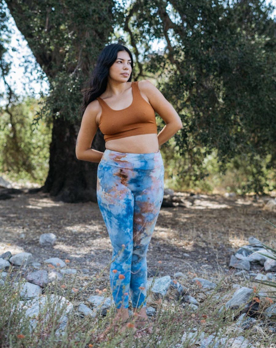 Organic Rhea Leggings Hand Dyed in 8 colors