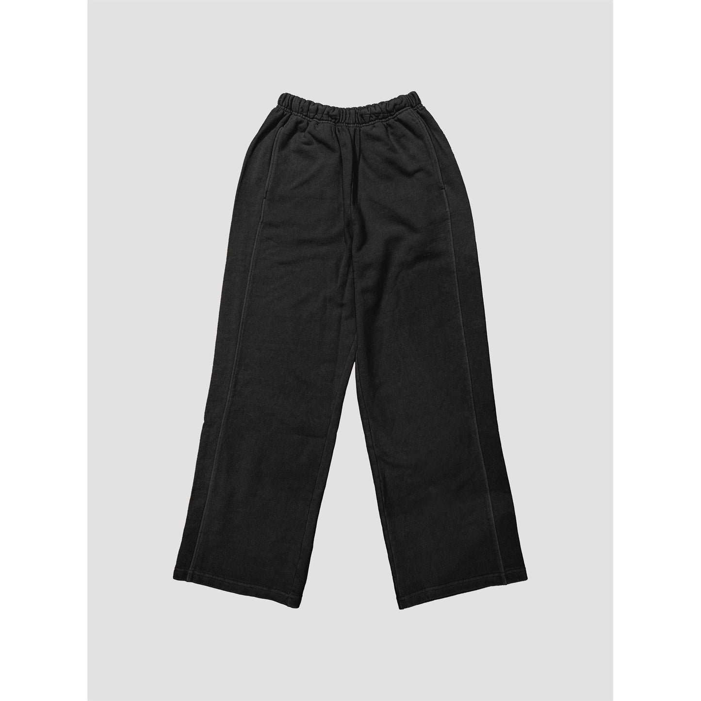 ORGANIC COTTON TERRY WIDE PANTS
