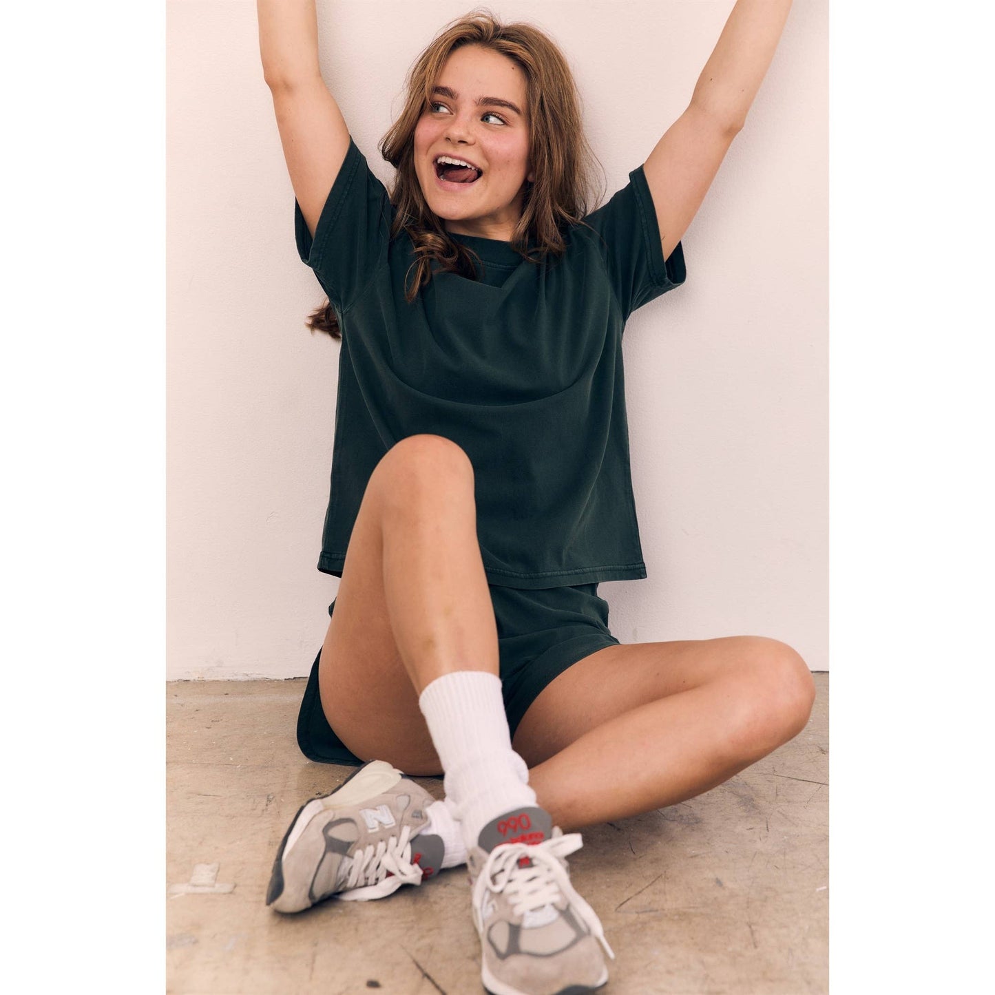 Mineral Washed Blank Cotton Tee (AAC097)