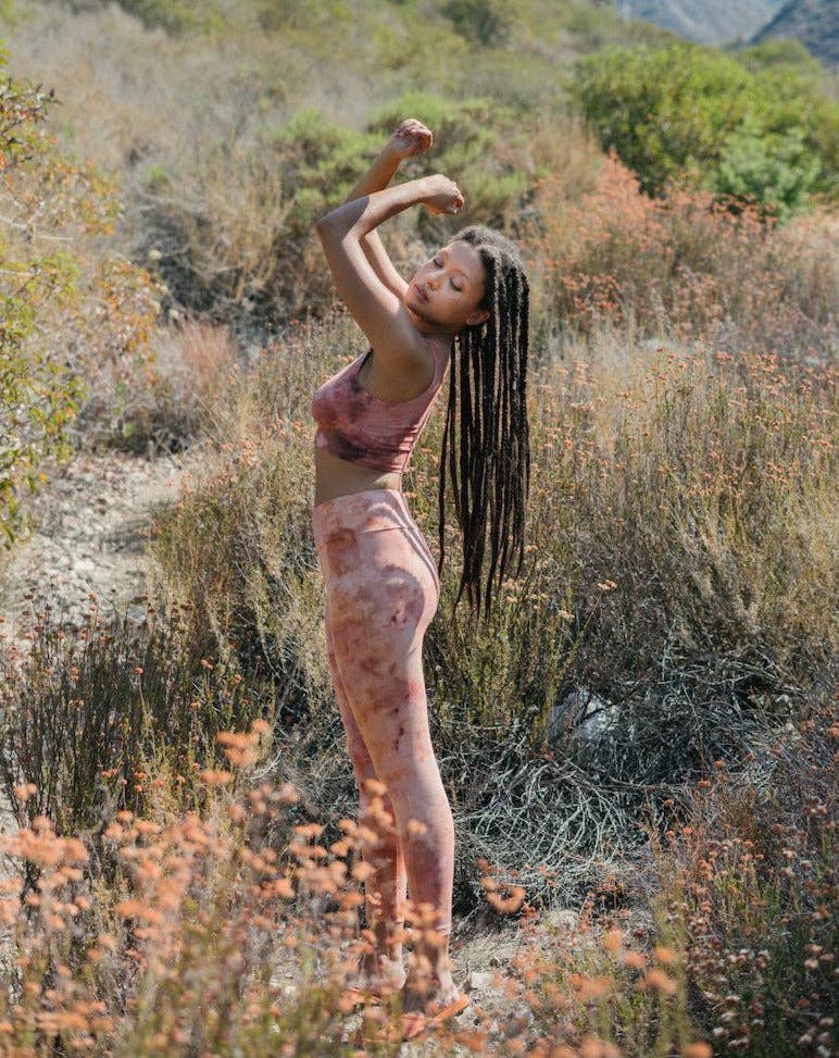 Organic Rhea Leggings Hand Dyed in 8 colors