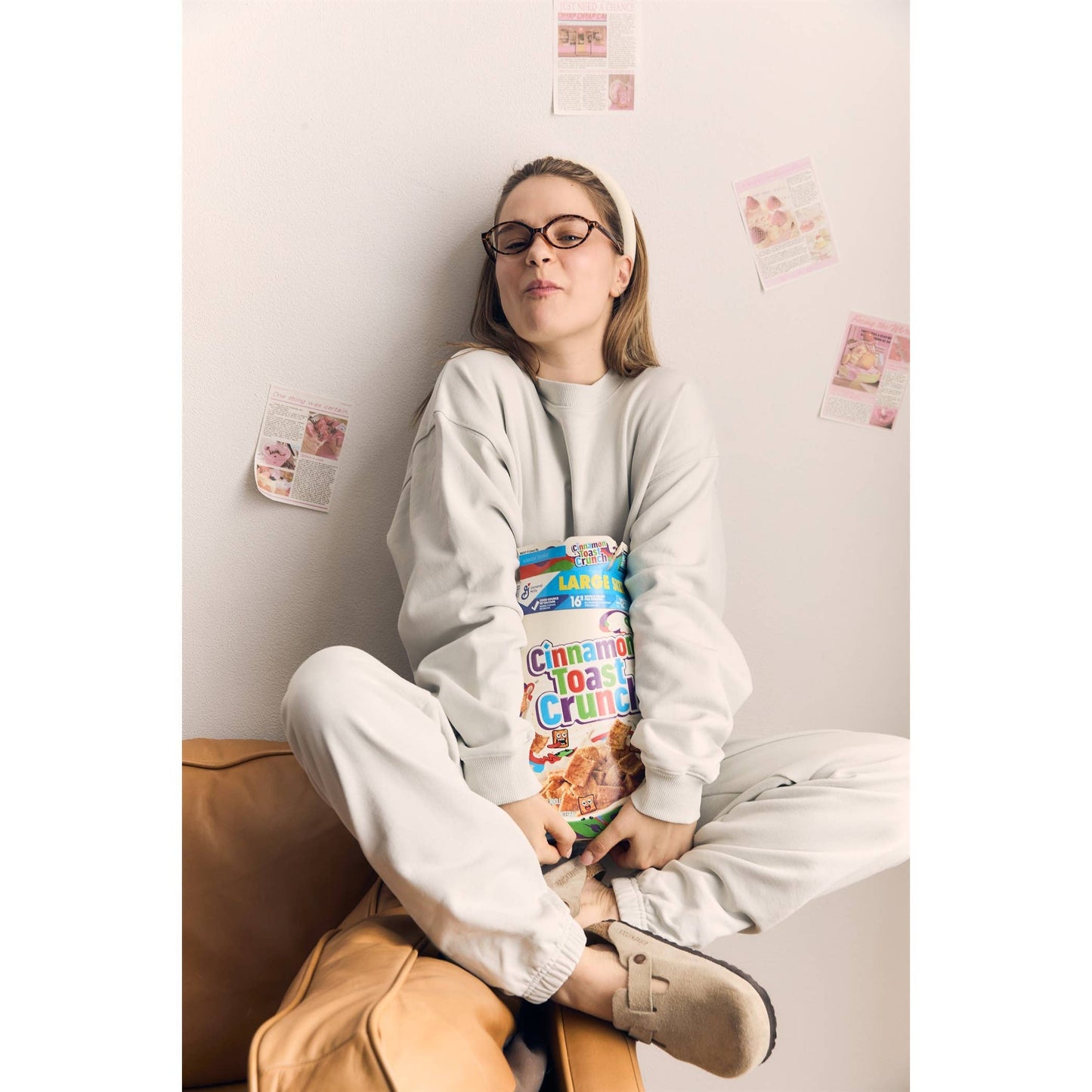 Organic Cotton Cropped Crewneck (AAD122)