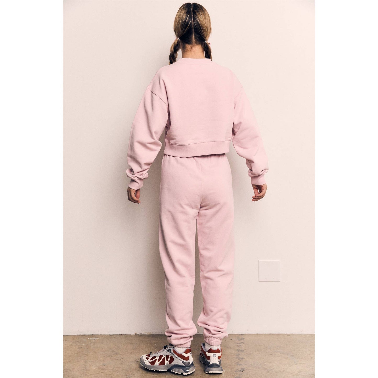 Organic Cotton Cropped Crewneck (AAD122)