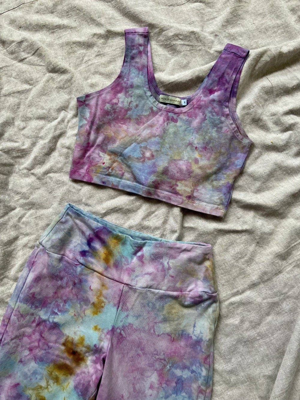 Organic Rhea Leggings Hand Dyed in 8 colors
