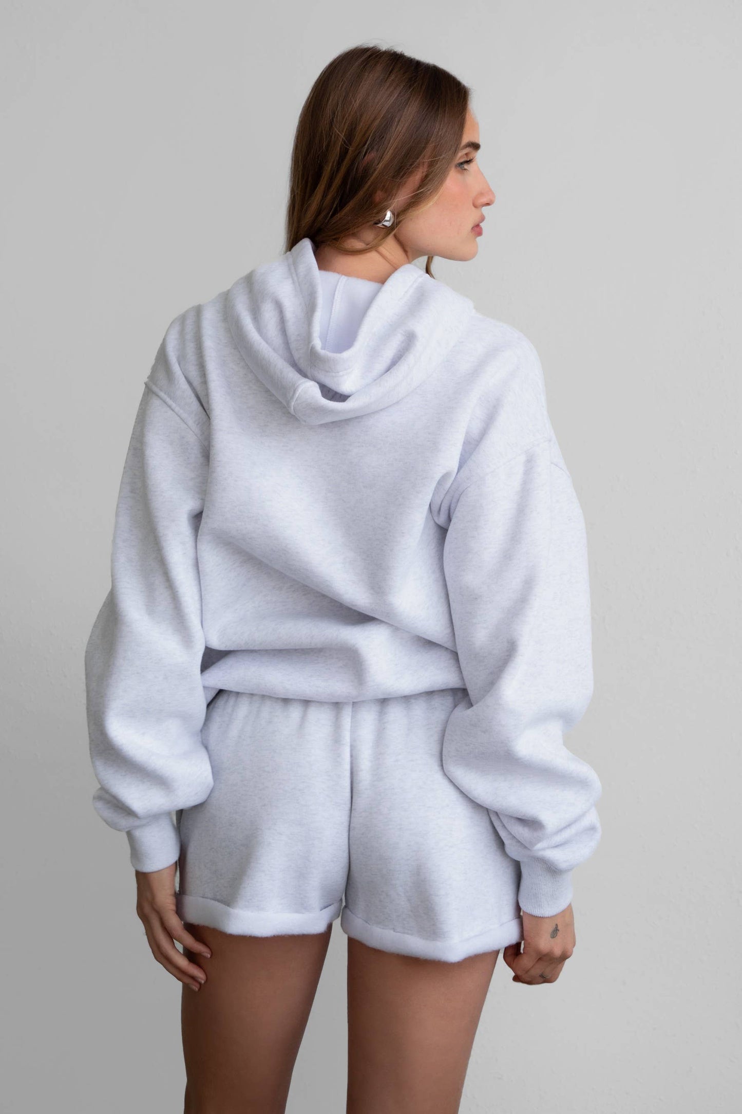 DAMI Cloud Fleece Classic Oversized Hoodie Kangaroo Pocket
