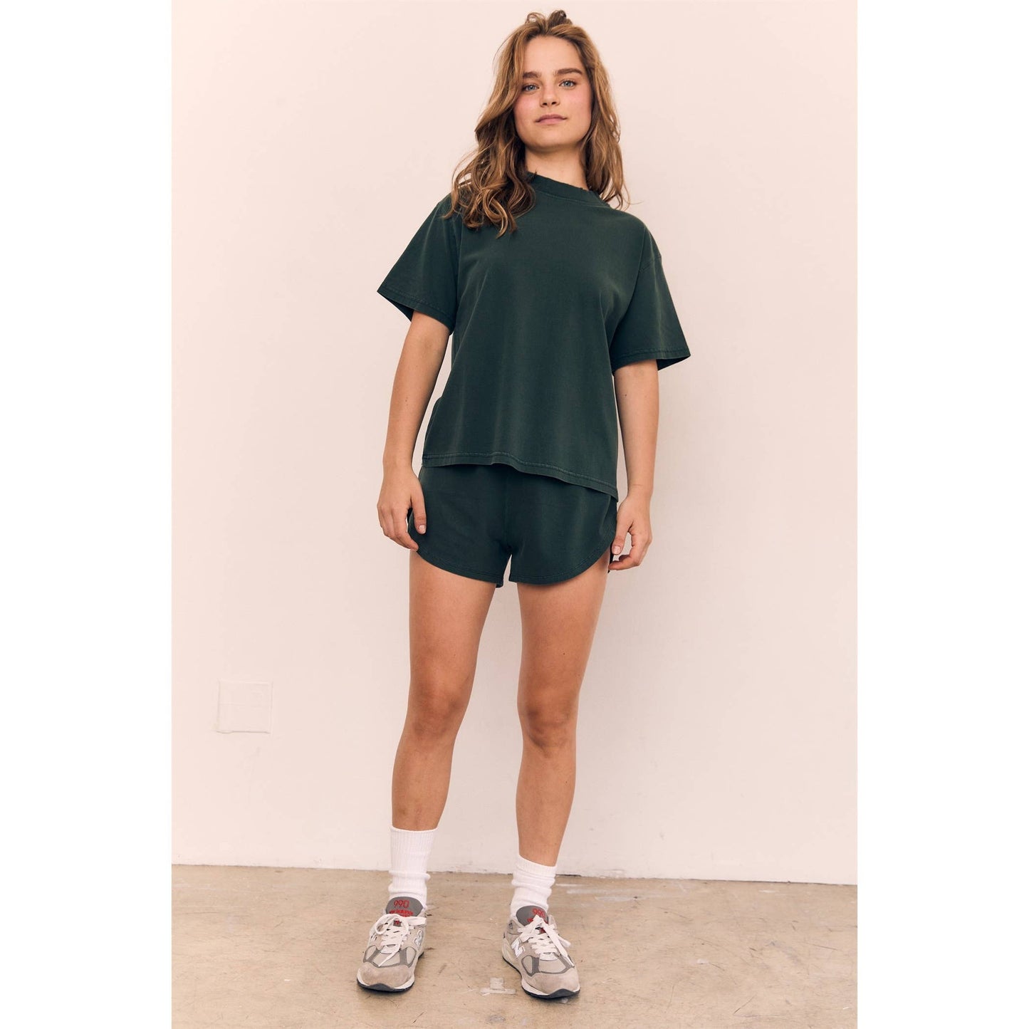 Mineral Washed Blank Cotton Tee (AAC097)